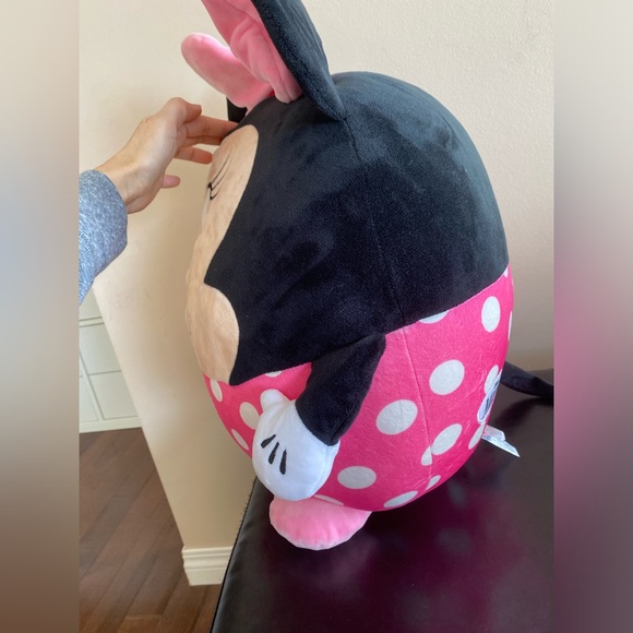 Stuffed Animal Plush Toy, Disney Baby Minnie Mouse, 20” Pink & black - Picture 12 of 13